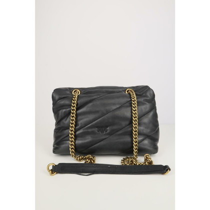 Pinko Shoulder bag Leather in Black