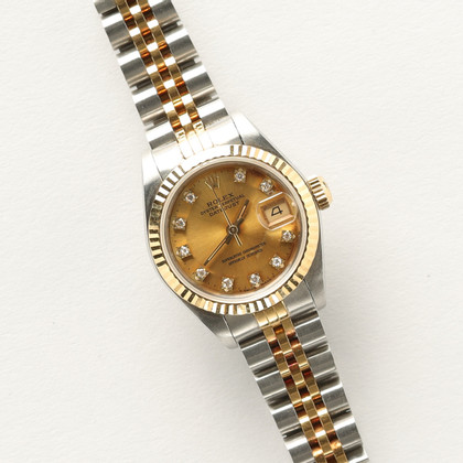 Rolex Armbanduhr aus Gelbgold in Gold