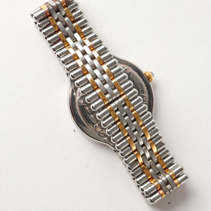 Cartier Armbanduhr aus Gelbgold in Silbern