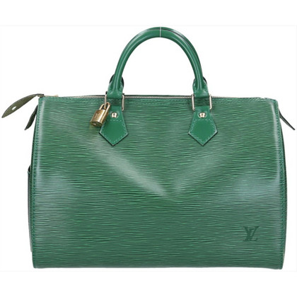 Louis Vuitton Speedy 30 aus Leder in Grün