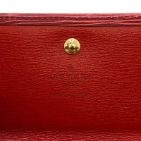 Louis Vuitton Lockme Portemonnaie Leather in Red