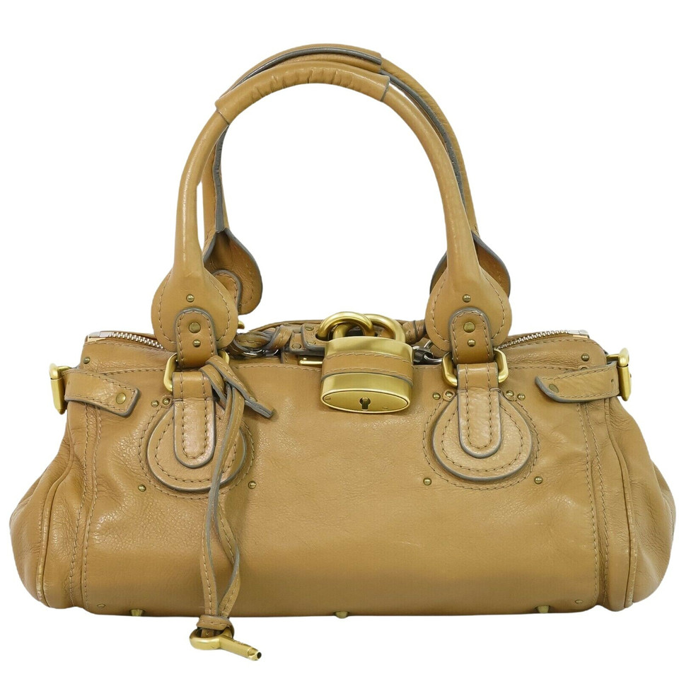 Chloé Paddington Bag Leather in Yellow