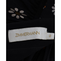 Zimmermann Kleid in Schwarz