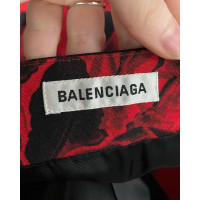Balenciaga Blazer aus Baumwolle in Rot