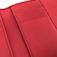 Dior Borsette/Portafoglio in Pelle in Rosso