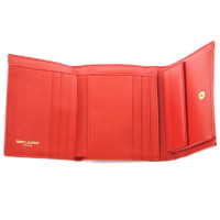 Yves Saint Laurent Bag/Purse Leather in Red