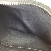 Balenciaga Navy Cabas Leather in Beige