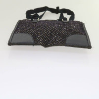 Prada Handtasche aus Wolle in Violett