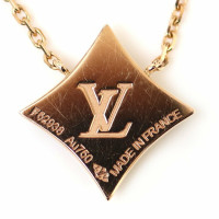 Louis Vuitton Necklace Red gold in Gold