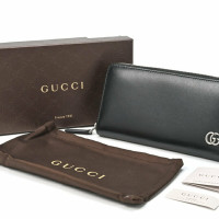 Gucci GG Marmont Mini in Pelle in Nero