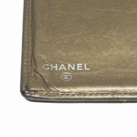 Chanel Borsette/Portafoglio in Pelle in Argenteo
