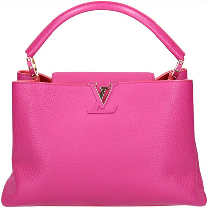 Louis Vuitton Sac à main en Cuir en Rose/pink