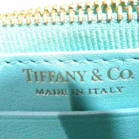 Tiffany & Co. Sac à main/Portefeuille en Cuir en Bleu