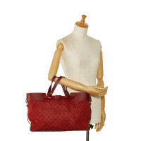 Gucci Tote bag Canvas in Rood