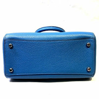 Coach Handbag Leather in Blue