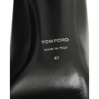 Tom Ford Pumps/Peeptoes aus Leder in Schwarz