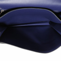 Hermès Clutch Leer in Blauw