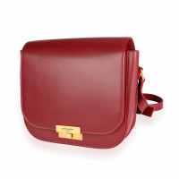 Saint Laurent Clutch Bag Leather in Red