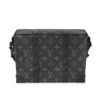 Louis Vuitton Clutch Bag Canvas in Black