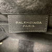 Balenciaga City Bag aus Wolle in Blau
