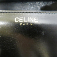 Céline Triomphe Bag aus Leder in Schwarz