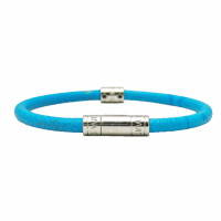 Louis Vuitton Bracelet/Wristband Leather in Blue