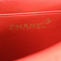 Chanel Mademoiselle Leer in Rood