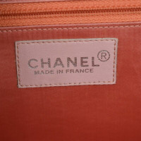 Chanel Chocolate Bar Tote Bag Lakleer in Bordeaux