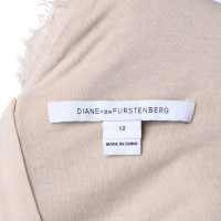 Diane Von Furstenberg Robe couleur crème