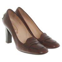 Tod's Pumps/Peeptoes Leather in Brown