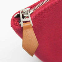 Hermès 24/24 aus Baumwolle in Rot