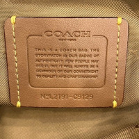 Coach Handbag Leather in Gold