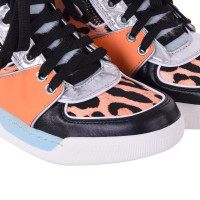 Dolce & Gabbana chaussures de sport haut-top à Orange