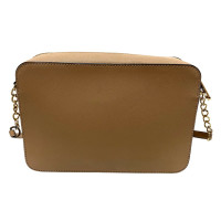 Michael Kors Jet Set Small Leather in Beige