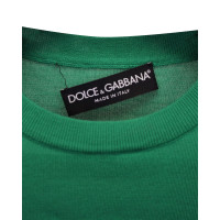 Dolce & Gabbana Maglieria in Seta in Verde