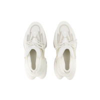 Balmain Trainers Leather in White