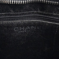 Chanel Schoudertas Leer in Zwart
