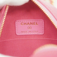 Chanel Shopper aus Leder in Fuchsia