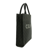 Céline Tote Bag aus Canvas in Schwarz