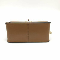Coach Clutch Bag Leather in Brown