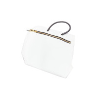 Moschino Tote bag in Pelle in Bianco