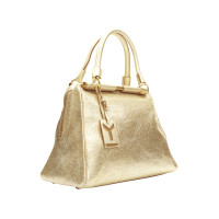 Yves Saint Laurent Tote bag in Pelle in Oro