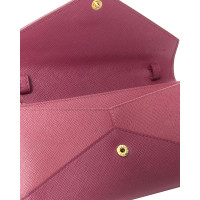 Prada Clutch aus Leder in Rosa / Pink
