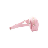 Versace Clutch aus Leder in Rosa / Pink
