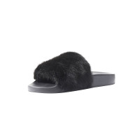 Givenchy Sandals Fur in Black