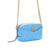 Versace Clutch Bag Leather in Blue