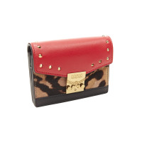 Mcm Clutch Bag Leather in Red