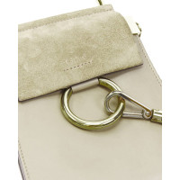 Chloé Clutch Bag Suede in Grey