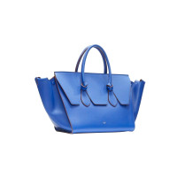 Céline Tote bag in Pelle in Blu