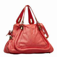 Chloé Paraty Bag Leather in Fuchsia